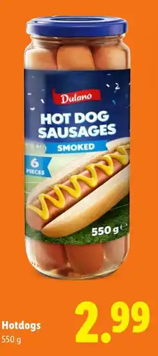 Lidl Hotdogs aanbieding