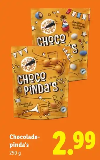 Lidl Chocolade pinda's aanbieding
