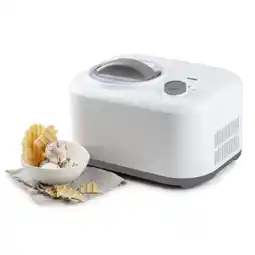 Bol.com DOMO DO9243I IJsmachine met compressor - 1L - Wit aanbieding