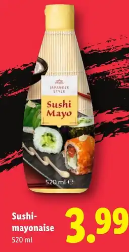 Lidl Sushi mayonaise aanbieding