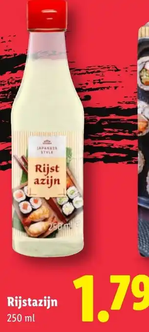 Lidl Rijstazijn aanbieding