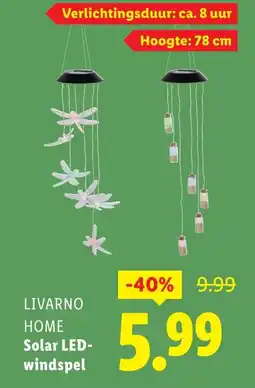 Lidl Livarno home Solar Led aanbieding