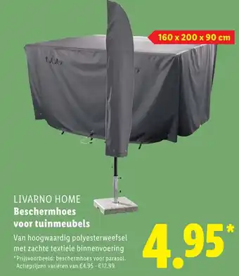 Lidl Livarno home beschermhoes voor tuinmeubels aanbieding