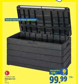 Lidl Livarno home Opbergbox tuin aanbieding