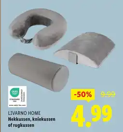 Lidl Livarno Home Nekkussen, kniekussen of rugkussen aanbieding