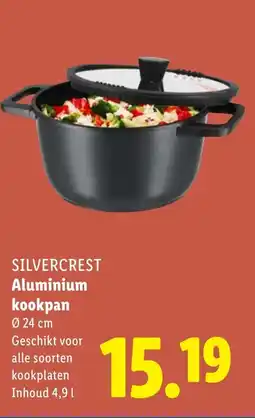 Lidl Silvercrest Aluminium kookpan aanbieding