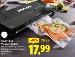 Lidl Silvercrest Vacumeermachine aanbieding
