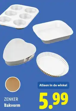 Lidl Zenker Bakvorm aanbieding