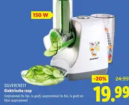 Lidl Silvercrest Elektrische rasp aanbieding