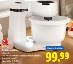 Lidl Bosch Keukenmachine aanbieding