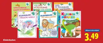Lidl Kinderboeken aanbieding