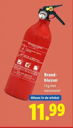 Lidl Brand blusser aanbieding