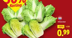 Lidl Chinese kool aanbieding