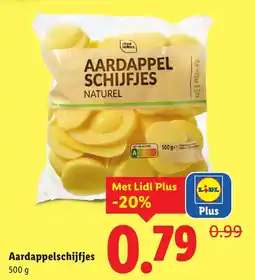 Lidl Aardappelschijfjes aanbieding