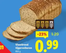Lidl Vloerbrood tijgervolkoren aanbieding