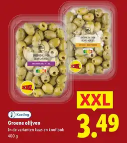 Lidl Groene olijven aanbieding