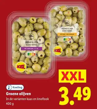 Lidl Groene olijven aanbieding