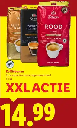 Lidl Koffiebonen aanbieding