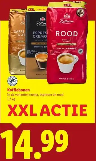Lidl Koffiebonen aanbieding