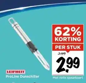 Vomar Voordeelmarkt LEIFHEIT ProLine Dunschiller aanbieding