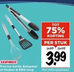 Vomar Voordeelmarkt LEIFHEIT ProLine Garde, Bakspatel of Keuken-& BBQ-tang aanbieding