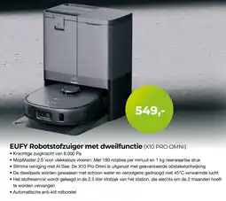 EP Beerepoot EUFY Robotstofzuiger met dweilfunctie aanbieding
