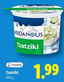 Lidl Tzatziki aanbieding