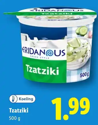 Lidl Tzatziki aanbieding