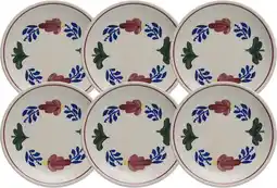 Bol.com Boerenbont Petit Four Bord 11 cm - 6 stuks aanbieding