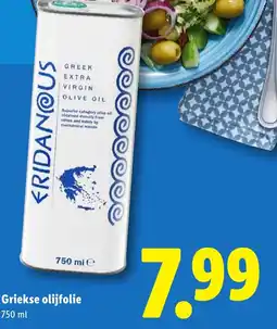 Lidl Griekse olijfolie aanbieding
