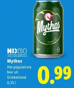 Lidl Mythos aanbieding