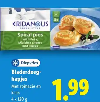 Lidl Bladerdeeg hapjes aanbieding