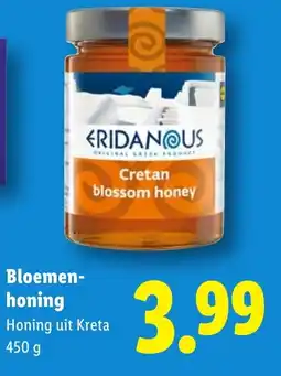 Lidl Bloemen honing aanbieding