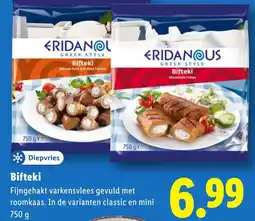 Lidl Bifteki aanbieding