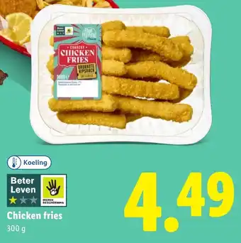 Lidl Chicken fries aanbieding