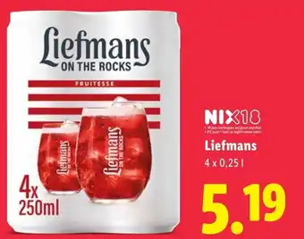 Lidl Liefmans aanbieding