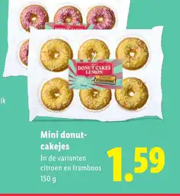 Lidl Mini donut cakejes aanbieding