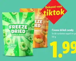 Lidl Freeze dried candy aanbieding