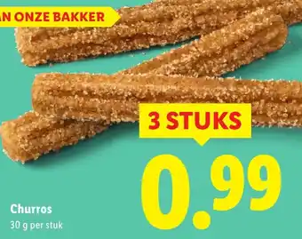 Lidl Churros aanbieding