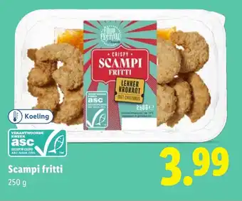 Lidl Scampi fritti aanbieding