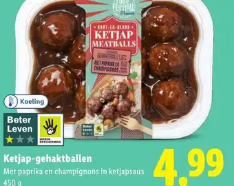 Lidl Ketjap gehaktballen aanbieding