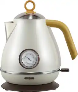 Bol.com Kassel 93235 - Retro Waterkoker - 17L - RVS - Pearl - met thermometer aanbieding