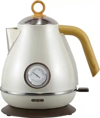 Bol.com Kassel 93235 - Retro Waterkoker - 17L - RVS - Pearl - met thermometer aanbieding