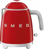 Amazon Smeg KLF05RDEU electric kettle 0.8 L 1400 W Red,Rood aanbieding