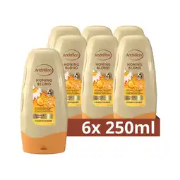 Bol.com Andrélon Zomer Blond Conditioner - 6 x 250 ml - Voordeelverpakking aanbieding