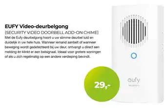 EP Beerepoot EUFY Video-deurbelgong aanbieding