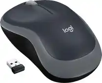 Bol.com Logitech M185 - Draadloze Muis - Grijs aanbieding