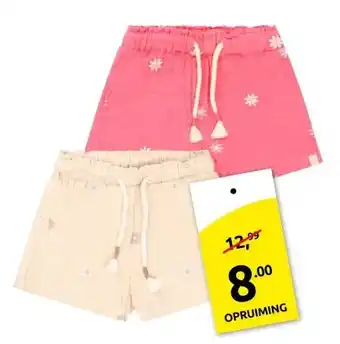 Jola Mode Baby meisjes short bakkaboe koraal aanbieding