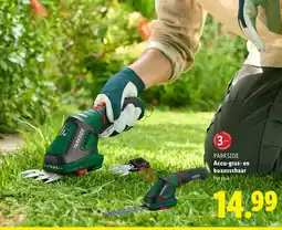 Lidl PARKSIDE Accu gras en buxusschaar aanbieding