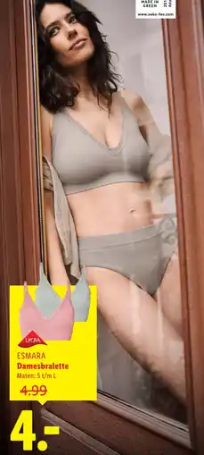 Lidl ESMARA Damesbralette aanbieding